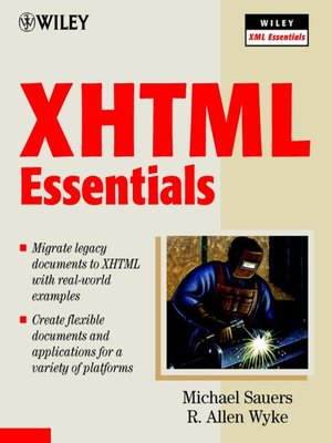 cover image of XHTML Essentials